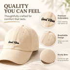 Embroidered Cotton Baseball Cap