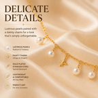 Pearl Charm Anklet — Delicate Elegance for Every Step