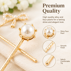 Elegant Pearl Hair Pins Set – Timeless Beauty Hair Accessories for Women