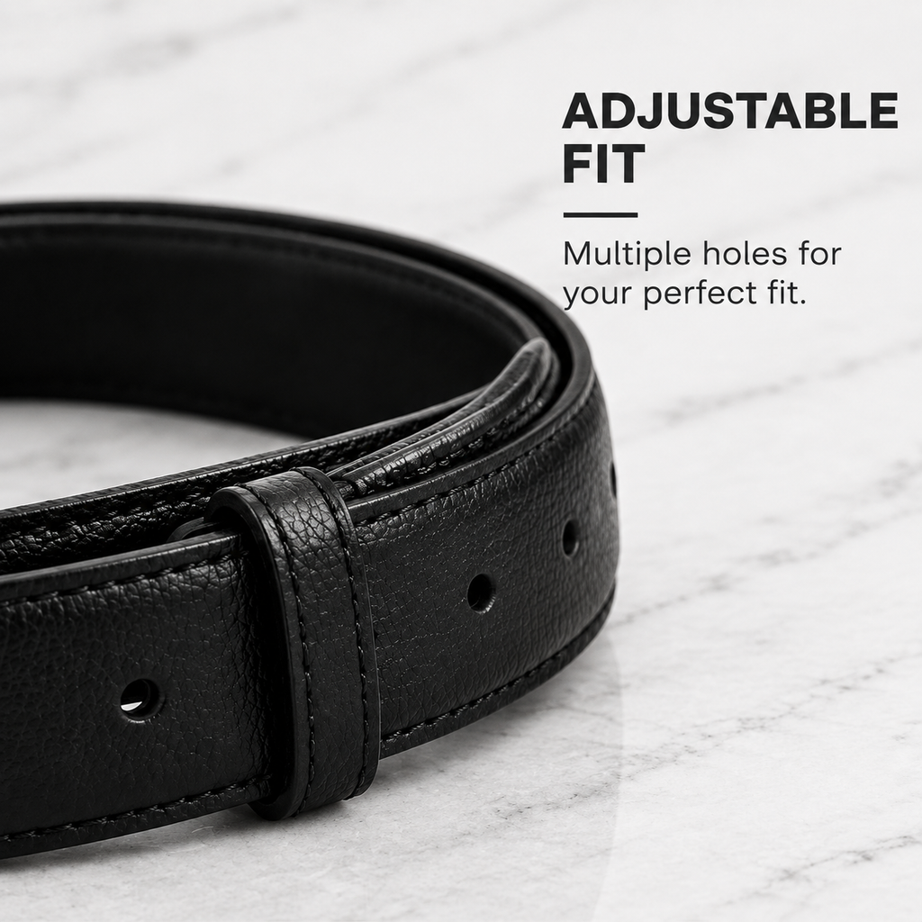 Men’s Genuine Leather Belt Classic Style. Everyday Confidence.