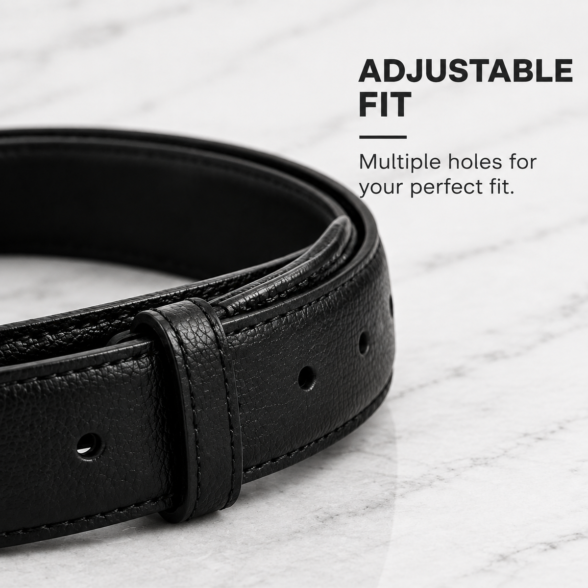 Men’s Genuine Leather Belt Classic Style. Everyday Confidence.