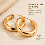 Gold Hoop Earrings – Timeless Elegance for Every Occasion