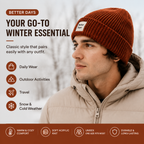 Ribbed Knit Beanie Hat — Soft Warmth for Everyday Winter Adventures